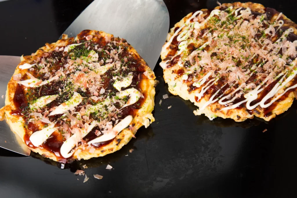 お好み焼き　日本食 okonomiyaki Japanese food
